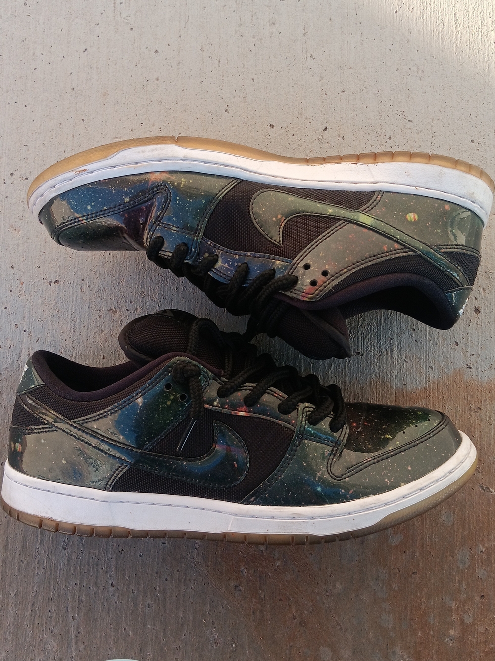 NIKE DUNK SB Low Green Galaxy 420 Intergalactic 883232 001 Mens Shoes SZ  11
